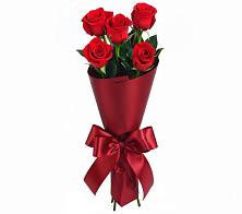 Букет 5 Красных роз Эдлесс Лав в Чкалово