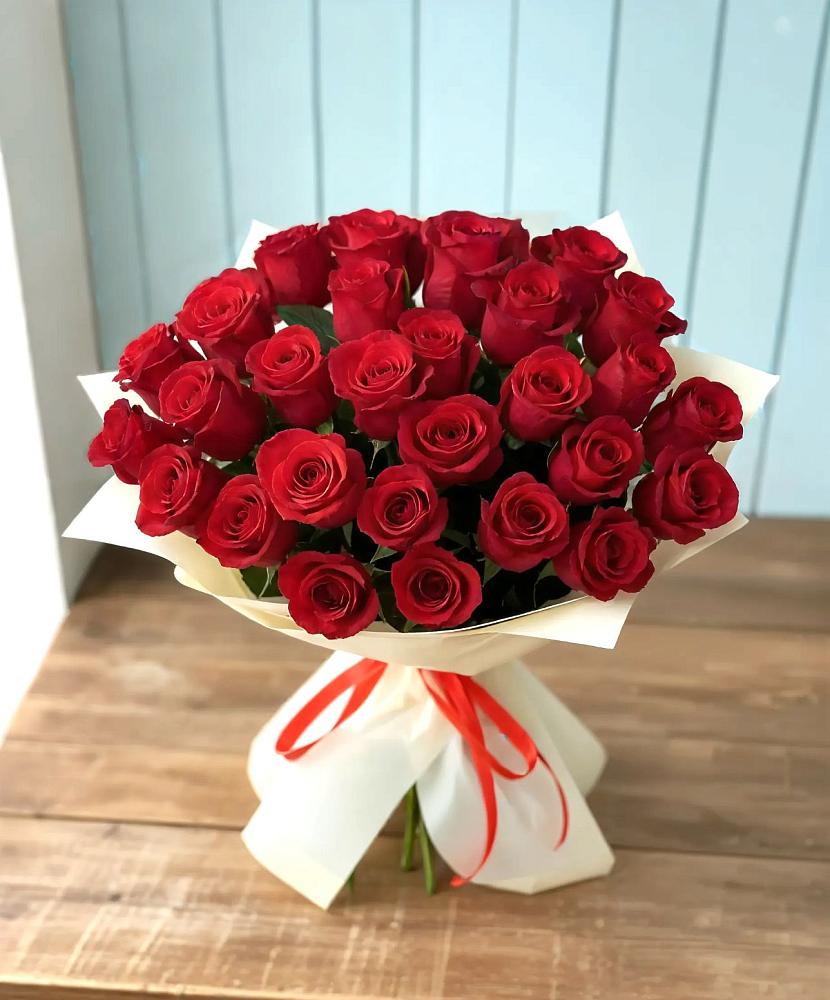 Букет 29 Красных роз в Чкалово