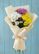 Букет цветов из:  Хризантемы в Чкалово