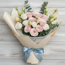 Букет цветов из:  Лизиантусы #REPLACE_PRED# Чкалово