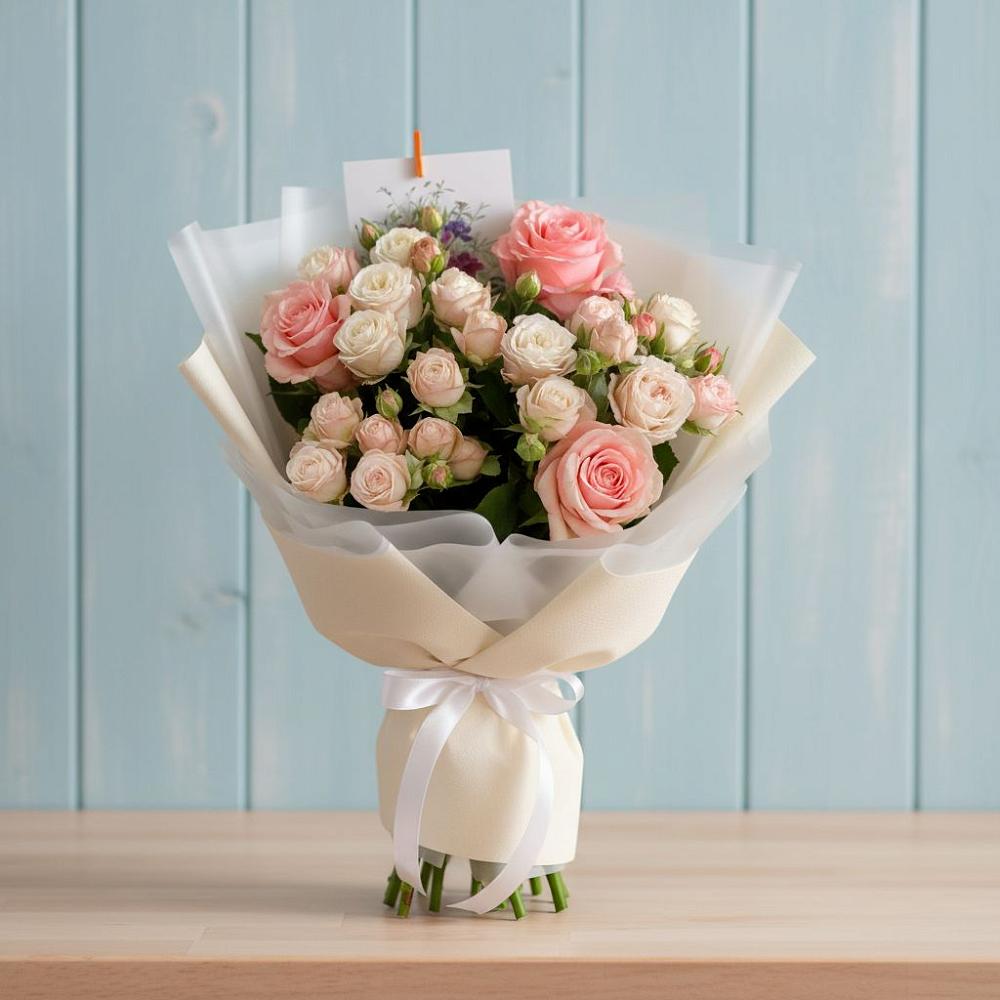 Букет цветов из: Розы в Чкалово