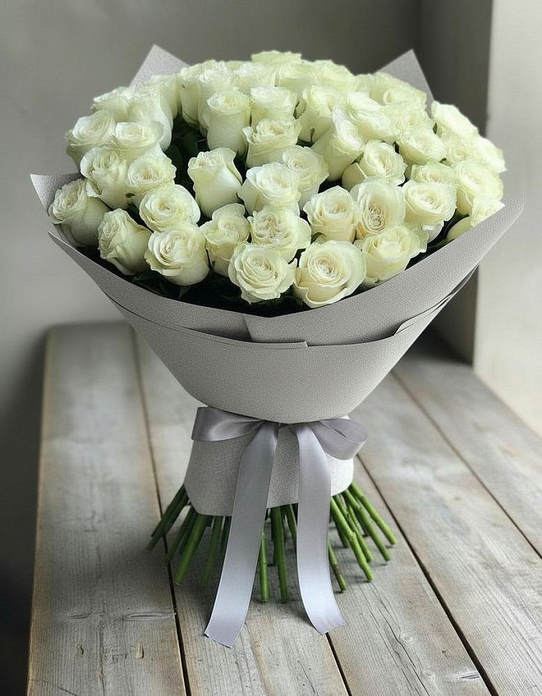 Букет 35 Белых роз в Чкалово