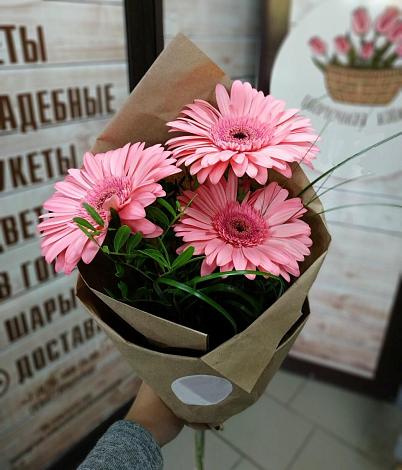 Букет цветов из: Герберы в Чкалово