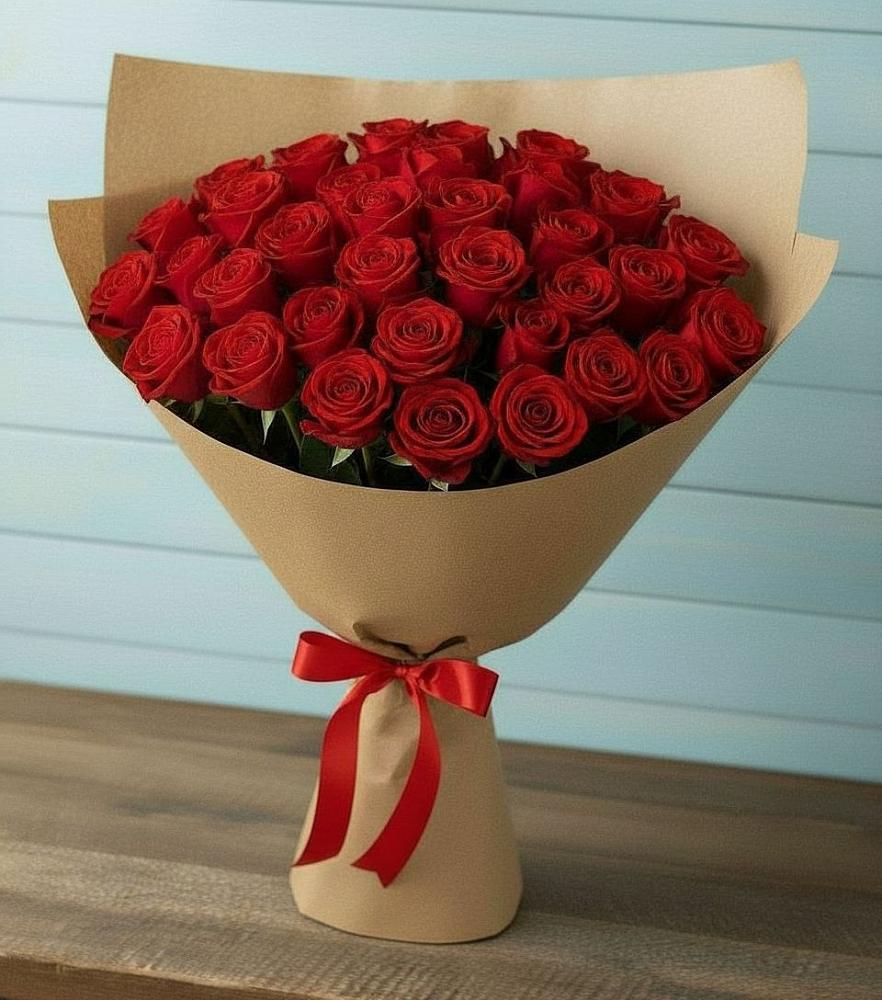 Букет Красные розы Милано в Чкалово