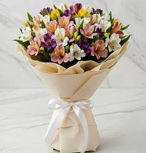 Букет цветов из:  Альстромерии #REPLACE_PRED# Чкалово