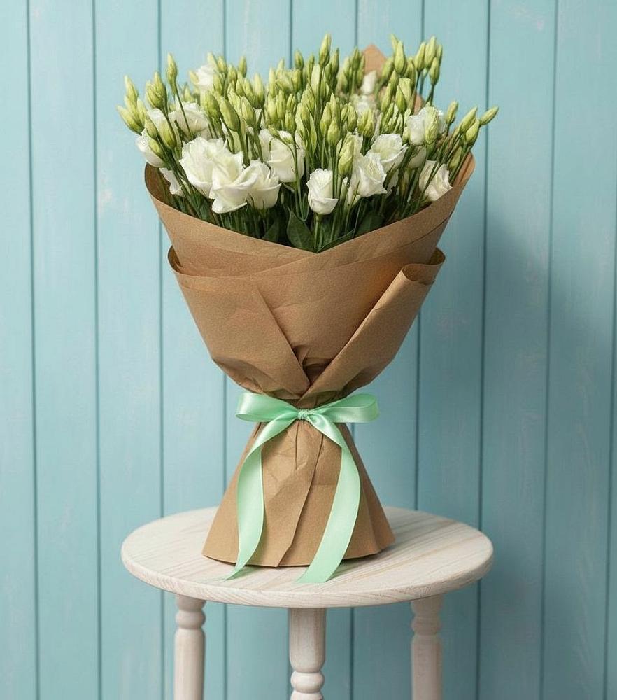 Букет цветов из: Лизиантусы в Чкалово