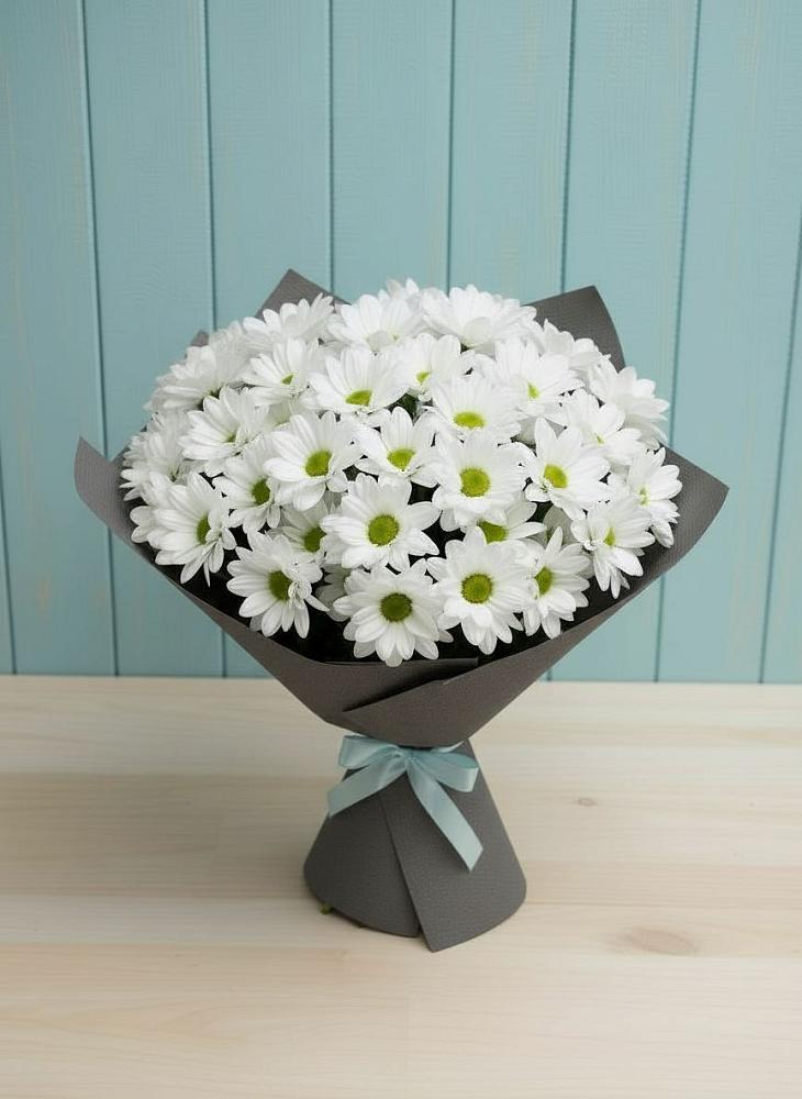 Букет цветов из: Хризантемы в Чкалово