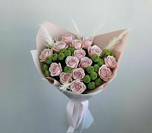 Букет цветов из:  Розы и Хризантемы в Чкалово
