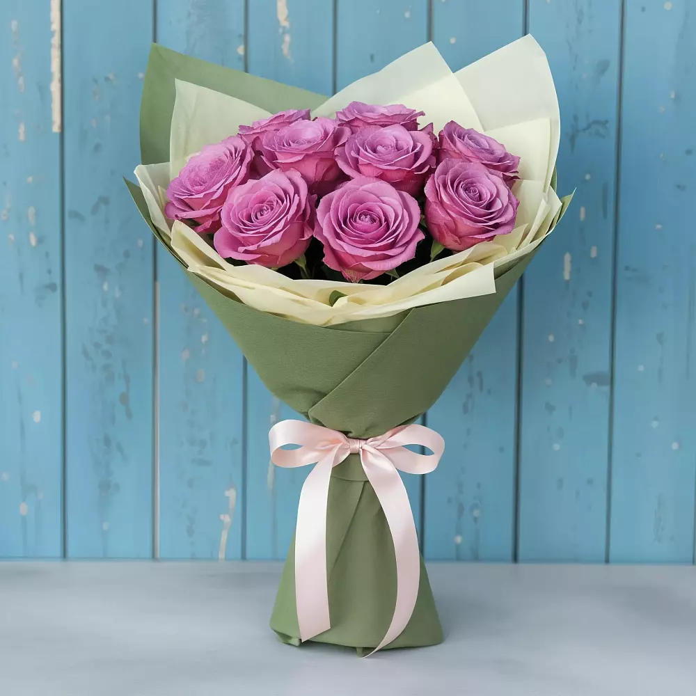 Букет Розы Фёрст Леди в Чкалово