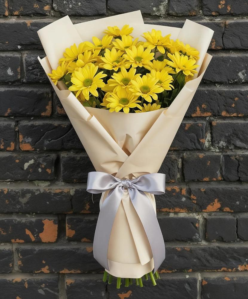 Букет цветов из: Хризантемы в Чкалово